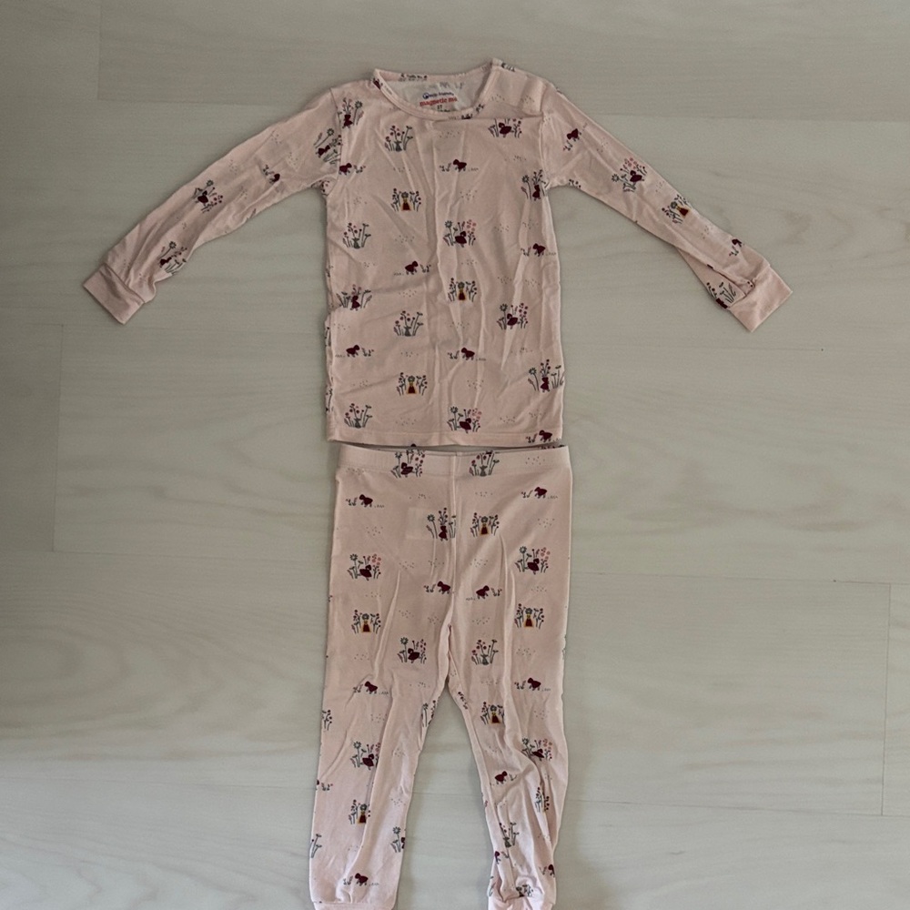 Magnetic Me Li’L Red Riding Hood Modal LS Pajamas, 2T